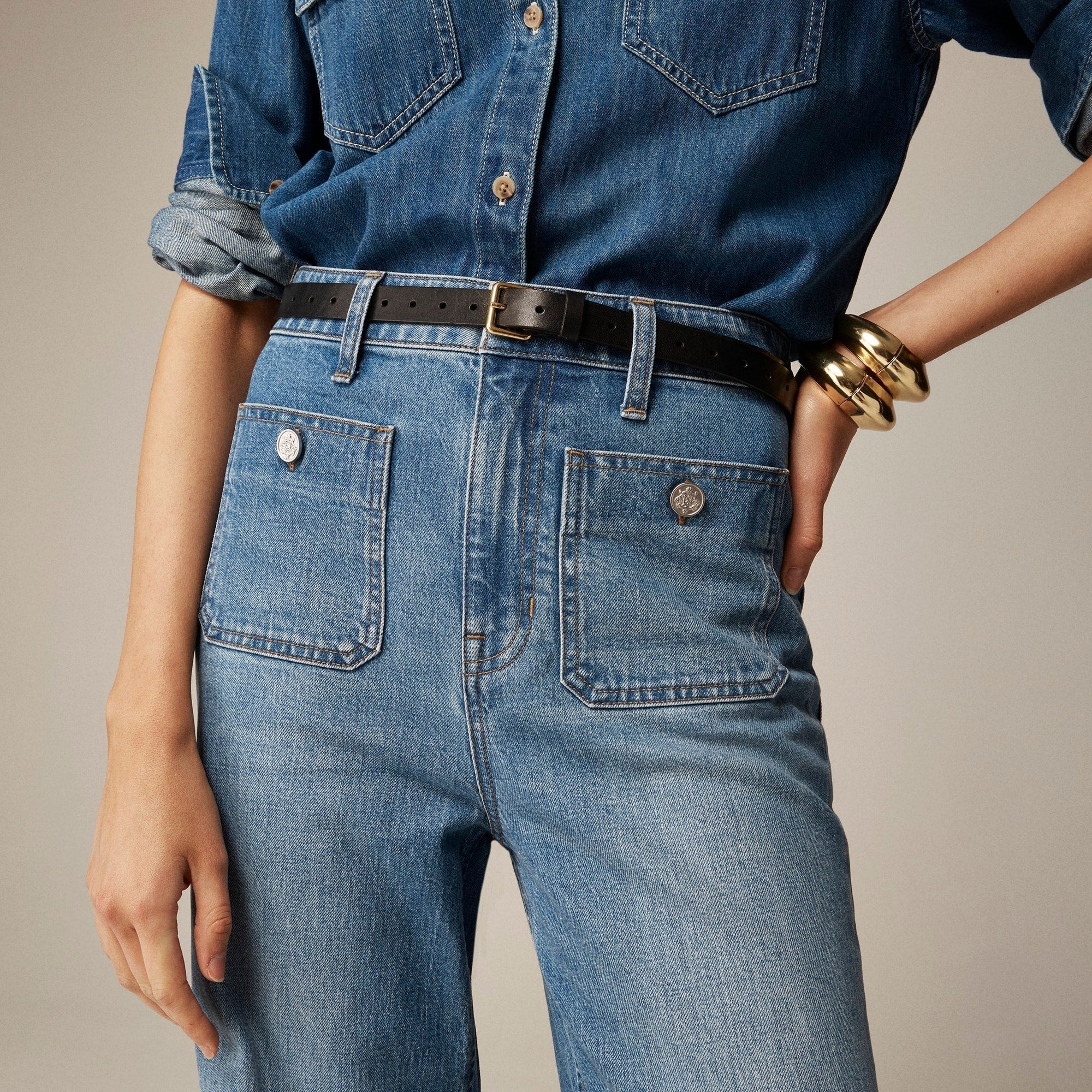 Sailor Smooth Wide Jeans