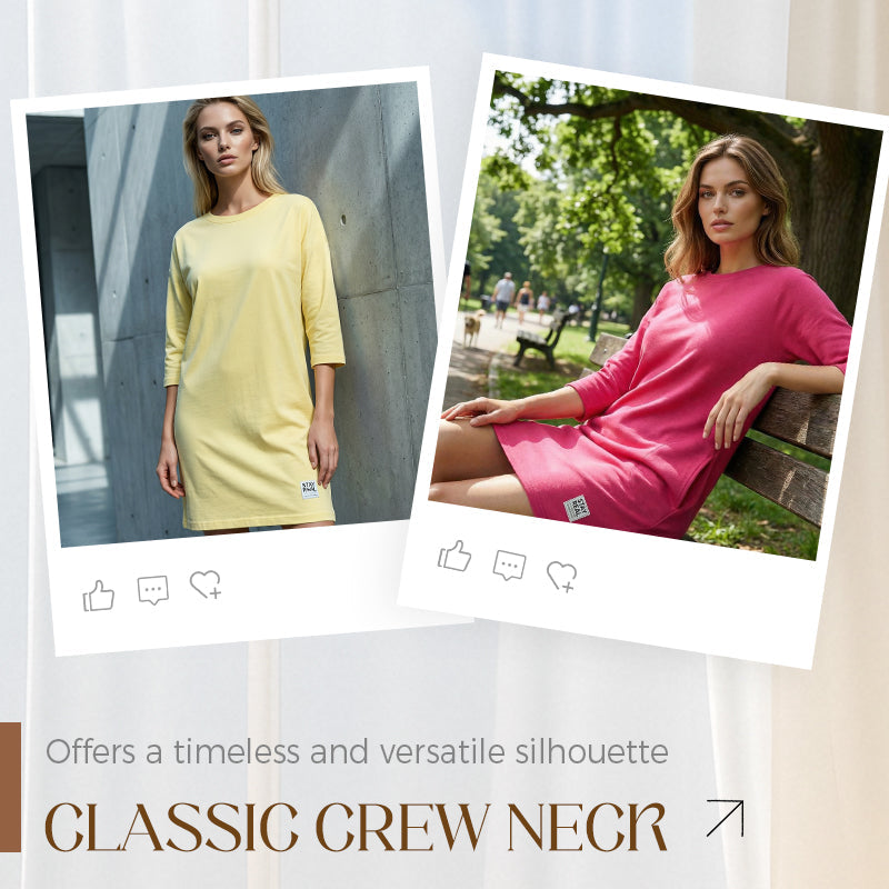 Everyday Casual Comfort Tee Dress