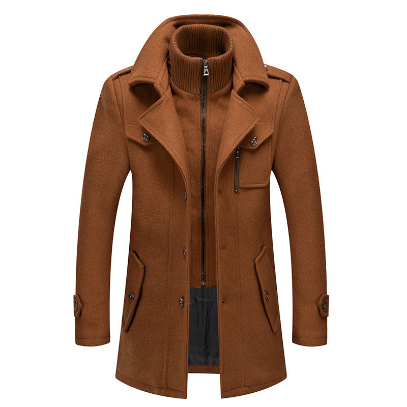 Heritage Classic Tweed Business Overcoat