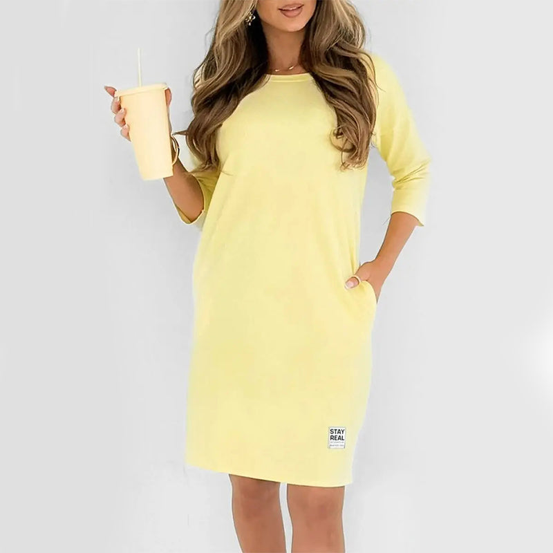Everyday Casual Comfort Tee Dress